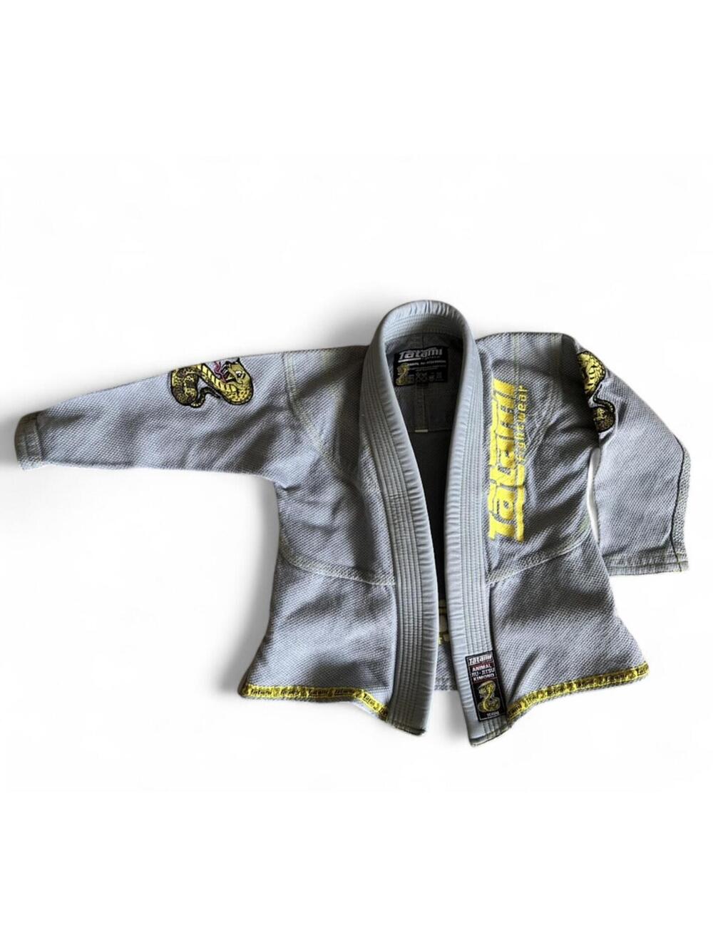Tatami Kids Youth Animal Jiu-Jitsu Kimono Jacket Gi Top BJJ M0000 Cobra Snake